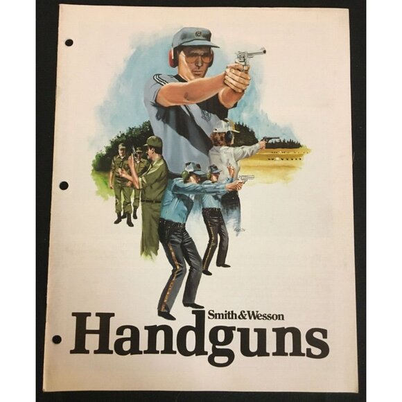 Smith and Wesson Hand Gun Catalog a Bangor Punta Company Pistols - Picture 1 of 6